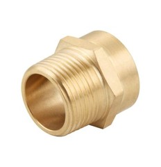 3/4″ G BSP Female to NPT Male Brass Pipe Fitting Adapter 2 Pack