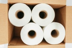 4 Rolls 250/Roll 4″ x 6″ Direct Thermal Shipping Labels for Zebra GX420D LP-2442