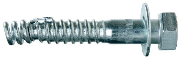 20 Count Pack HILTI COIL ANCHOR HCA 3/4 X 4-1/2 000252017 STEEL ZINC PLATED