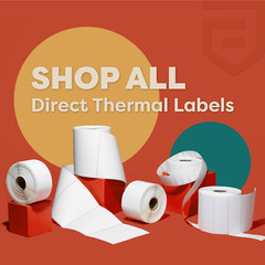 – 2” X 4” Direct Thermal Labels for Shipping & Postage, Perforated & Compatible