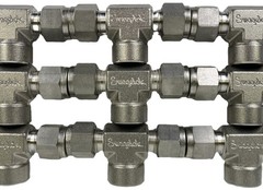 SWAGELOK, LOT OF 9, SS-600-3TTF, BRANCH TEE, 3/8″T x 3/8″T x 1/4″FNPT, SST, NEW