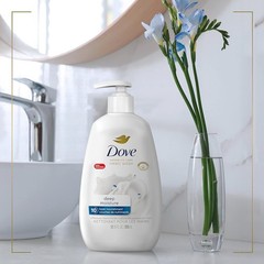 Dove Advanced Care Hand Wash Deep Moisture 4 Count for Soft, Smooth Skin, More M