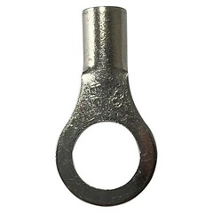 (25) Non-Insulated 8 Gauge 3/8″ Ring Terminal Uninsulated Wire Connector – USA