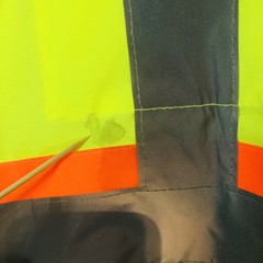 Walls Men’s 2XL Premium ANSI 2 High Visibility 3MSafety Zip-Up Vest w/ Pockets