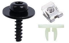 12Sets T30 Engine Splash Shield Guard Undertray Cover Tapping Screws & Grommet B