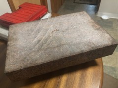 Granite Surface Plate 18″ x 12″ x 3″ Possibly Starrett? Machinist Plate