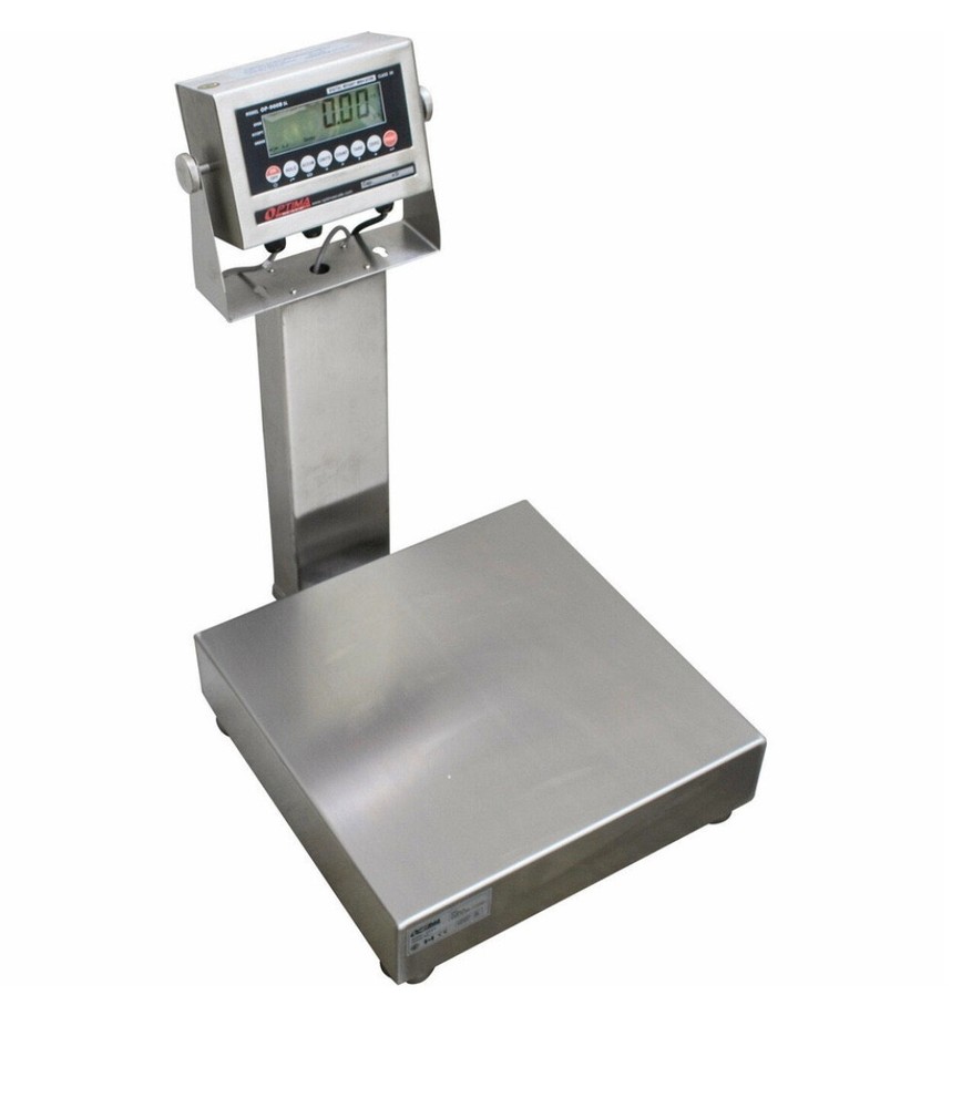 Optima Scale OP -915SS Bench Scale 100 LB x 0.02 LB Washdown Stainless NTEP