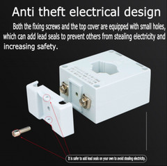 20/5A~1000/5A 30/40/50 Hole BH-0.6 series Current Transformer Copper Silver Wire
