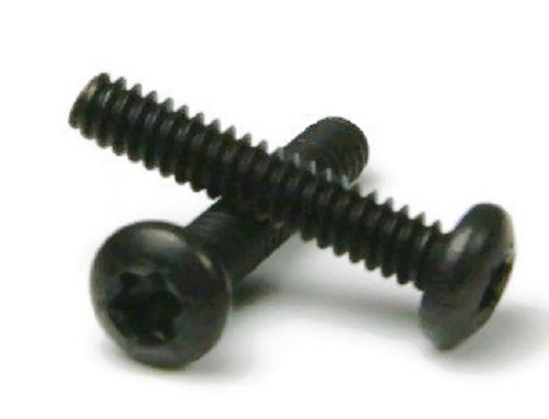 Torx 6 Lobe Pan Head Machine Screw Black Oxide Stainless Steel Screws 2-56 25pc