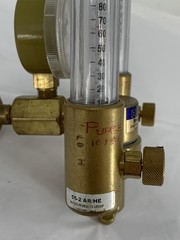 Harris 3100140 Model 356-AR/HE-580 Single Stage Dual Flowmeter Regulator