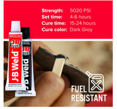 J-B Weld 8265S Original Cold-Weld Steel Reinforced Epoxy – 2 oz
