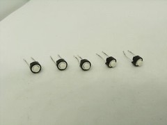 5x PCs Pack Lot 6x6x5mm Round 2 Pins Power Buttons Micro Switch Momentary DIP