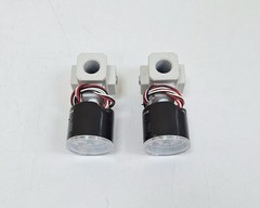 SMC Model GP46 Pressure Gauge with Switch 0.1-0.8MPa 0-121PSI (Lot of 2 pcs)