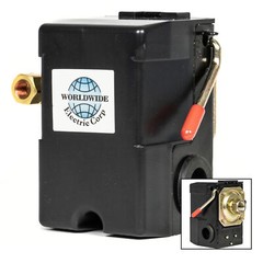 Single Port 95-125 PSI Air Compressor Pressure Switch Control 1/4″ NPT 12 Amp