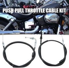 17910-MCL-000 Push Pull Throttle Cable Set, Replacement for Honda Shadow Spirit