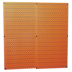 Metal Pegboard 32 in. x 32 in. Garage Storage Wall Organizer 2 Set Tool