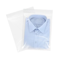 WEPOLY – 10″ x 13″(200 Count) Zip Plastic Poly Bags – 2 Mil Clear Reclosable …