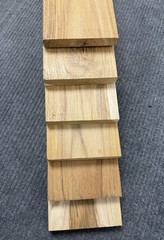3/4″ x 4.75″ x 84″ 6 Boards Premium Teak Kiln-Dried Deck Board Lumber Costa Rica