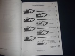 CASE 688 EXCAVATOR PARTS BOOK MANUAL S/N 11601-UP