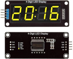 Digital LED Display Module 4 Digit 7 Segment 5 Color TM1637 Compatible for Pr…