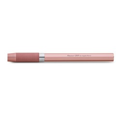 Kaweco Grip for Apple Pencil Textured Rose Gold Aluminum Octagonal 10001586