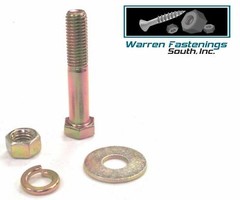 1/2-13 X 1, 1-1/2, 2, 2-1/2, 3, 3-1/2 & 4 Grade 8 Nut, Bolt & Washer Add On Kit