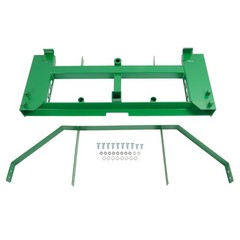 4000lbs Pallet Fork Frame For John Deere Loader Skid Steer For 2″ Receiver Hitch