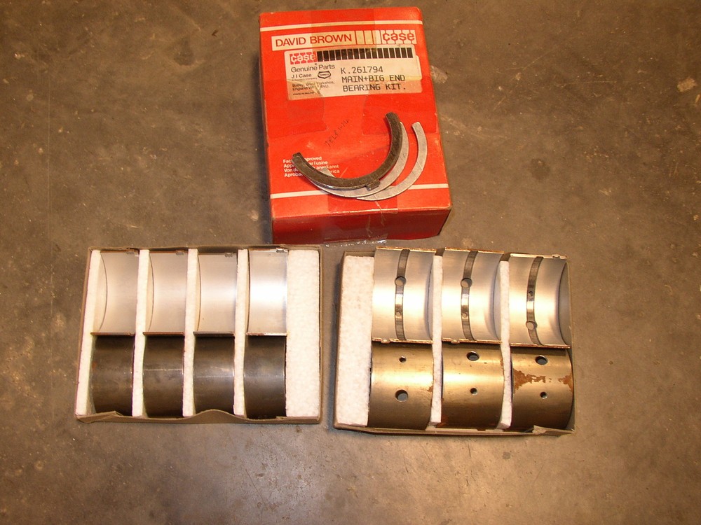 DAVID BROWN 1200 1210 1212 1290 1294 1390 1394 885 STD CRANKSHAFT BEARING KIT