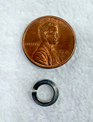 #12 SPLIT LOCK WASHER Stainless Steel 25 pcs