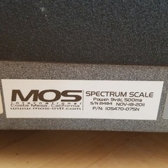 MOS 105470-075N Spectrum Scale 16 x 16″, 70 lb. x 0.5oz – PARTS ONLY
