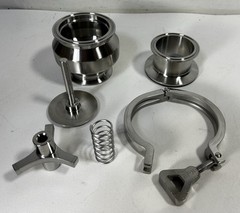 SPX STAINLESS STEEL SANITARY TRI-CLAMP CHECK VALVE
