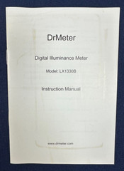Dr. Meter LX1330B Digital Lux Meter Range: 0.1 – 200,000 Lux SKU: 161-61330-08