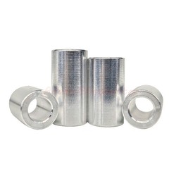 ID 8/10/12mm Aluminium Alloy Bushing Round Unthreaded Standoff Spacers Washer