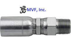1/2″ I.D. Hose x 1/2″ Male NPTF Swivel Steel Hydraulic Fitting MPX-08-08