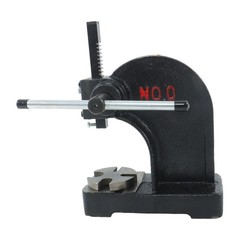 Manual Desktop Press Lever Mountable Bearing Cast Iron Arbor Press 0.5 Ton