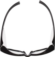 V30 Maverick Anti-Scratch Safety Glasses – Clear Lenses & Black Frame