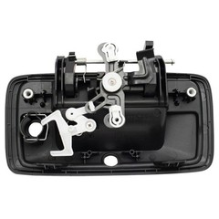 Rear Tailgate Handle Textured Black Plastic and Metal for Sierra 1500 Truck