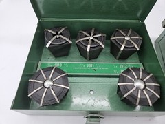 JACOBS RUBBER FLEX COLLET SET USED SEE PHOTOS