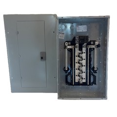100 Amp 20-Space 40Circuit Main Breaker Indoor PlugOn Neutral Load Center Kit