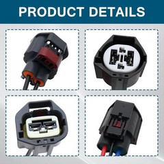 Cooling Fan Radiator Control Relay Module Connector Pigtail Wiring Harness Pl…