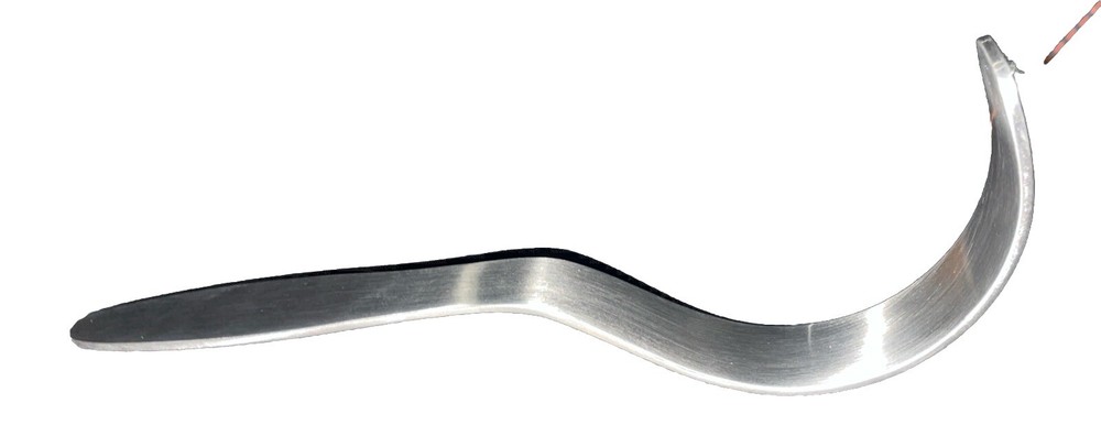 DEAVER Retractor, 1 Inch wide Blade, 8″, Flat Grip