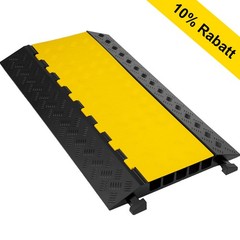 5 Channel Heavy Duty Cable Protector Ramps Extreme Rubber Driveway Cover