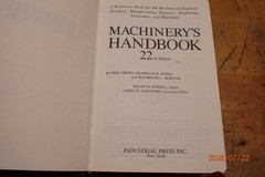 LOT 75: VINTAGE MACHINERY’S HANDBOOK MACHINIST BOOK