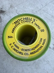 Mitchell’s No.50 0.07″ Wide 180 Grit Aluminum Oxide 50Ft Long Finegrade