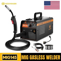 145Amp Mini MIG Welder 110V/220V MIG Welding Machine Gasless Flux Core Weld Iron