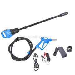 Electric Drum Barrel Pump: 120V AC/12V DC Operation, 5 GPM Flow Capacity