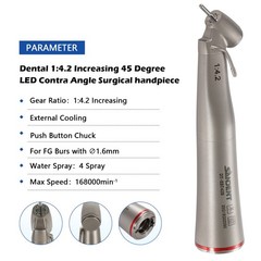 10 Dental High Speed Handpiece Standard Push Button ORIGINAL 4 Hole USA HOT