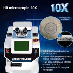 200W Jewellry Spot Laser Welding Machine Micro Precision Water Cooling For Metal