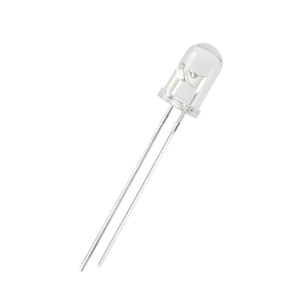 100pcs 5mm 940nm Infrared Emitter Diode DC1.2-1.3V LED IR Clear Round Head