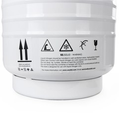 U.S. Solid Liquid Nitrogen Tank LN2 Storage Container Dewar, 3L/6L/10L/20L/30L